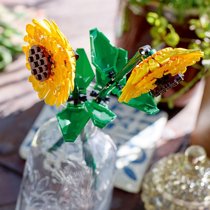 LEGO Girasoles de juguete de construcción para niños niñas