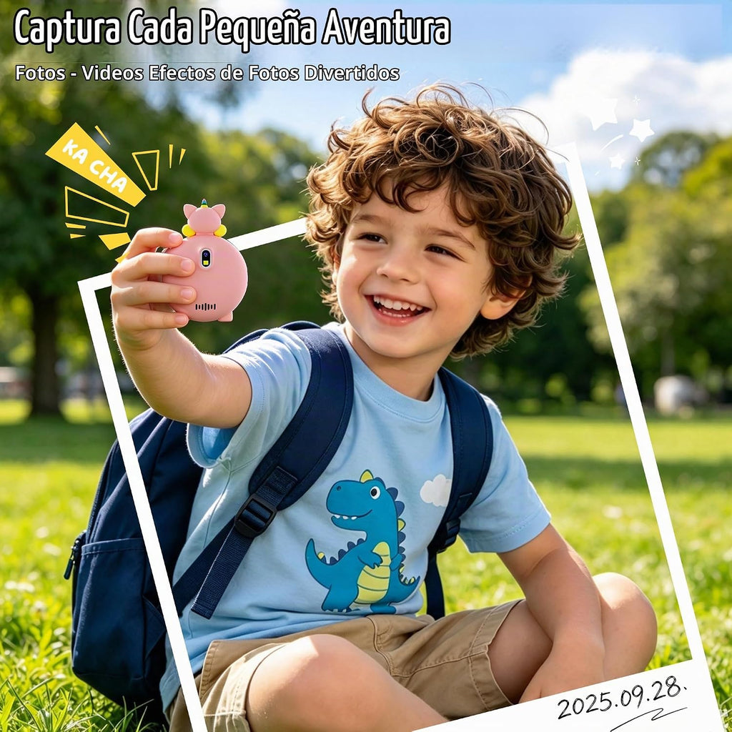 Cámara para niños, cámara digital con pantalla táctil para niños con