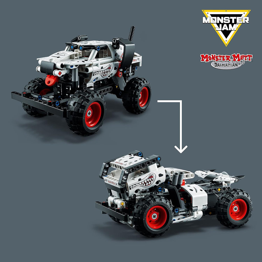 LEGO Technic Monster Jam Monster Mutt Dálmata juguete de