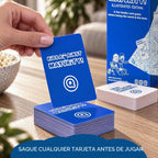 Juego de cartas para niños contra la madurez, divertidos juegos familiares