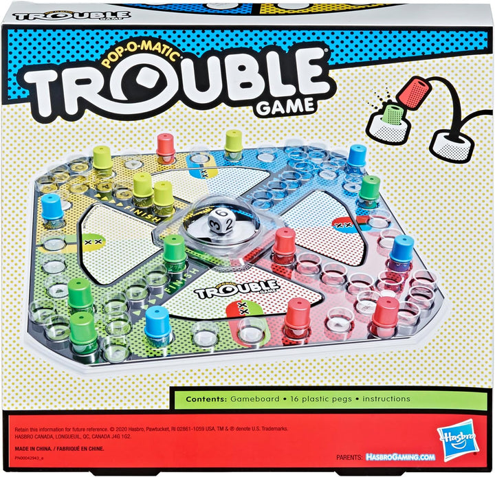 Juego Trouble Game Multicolor