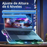 Almohadilla de refrigeración para laptop para videojuegos, 11 venti...