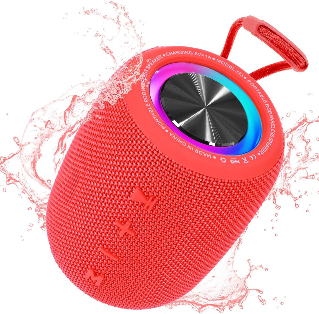 Parlante Bluetooth portátil, altavoz inalámbrico BT5.3 de 20W con d...