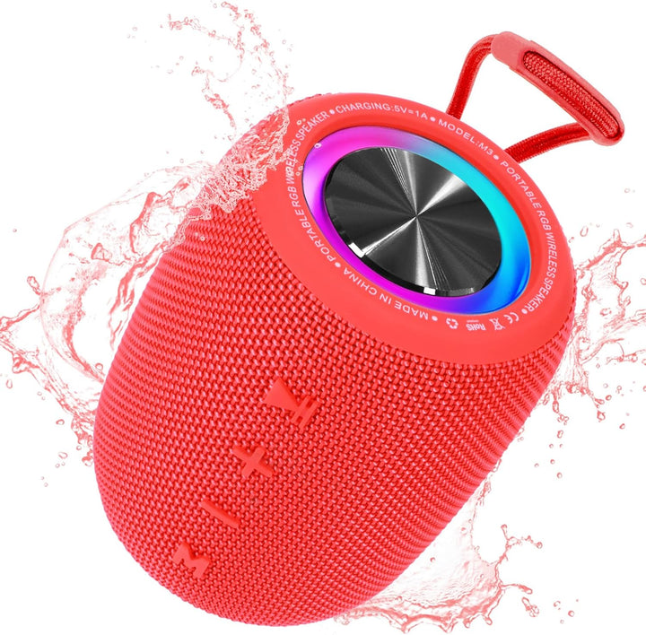 Parlante Bluetooth portátil, altavoz inalámbrico BT5.3 de 20W con d...