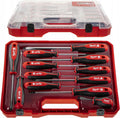 Milwaukee Juego de 12 destornilladores Tri-Lobe 4932472003, rojo