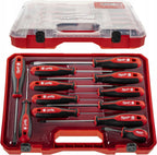 Milwaukee Juego de 12 destornilladores Tri-Lobe 4932472003, rojo