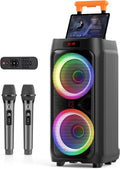 Máquina de karaoke para adultos, altavoz Bluetooth de 500 W con subwoofer