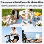 Luvknit Banco de energía magnético de 20000 mAh para Apple Watch