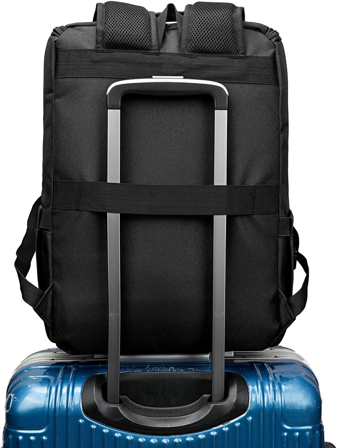 Mochila vintage de viaje para laptop con puerto de carga USB para m...