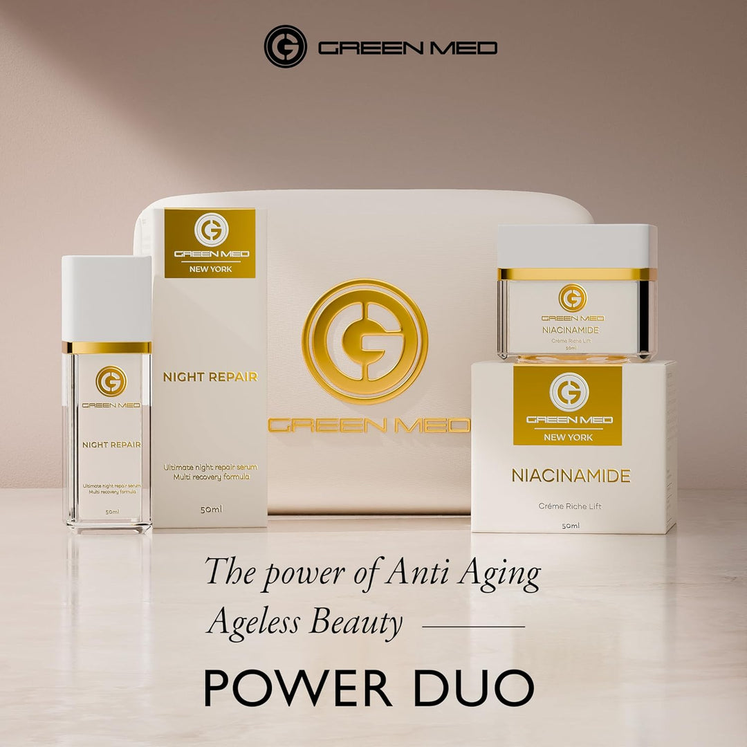 Green Med Crema de niacinamida \u2013 Hidratante facial de restaura...