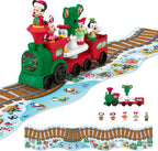 Fisher-Price Little People Disney Jr - Juguete musical de tren navideño