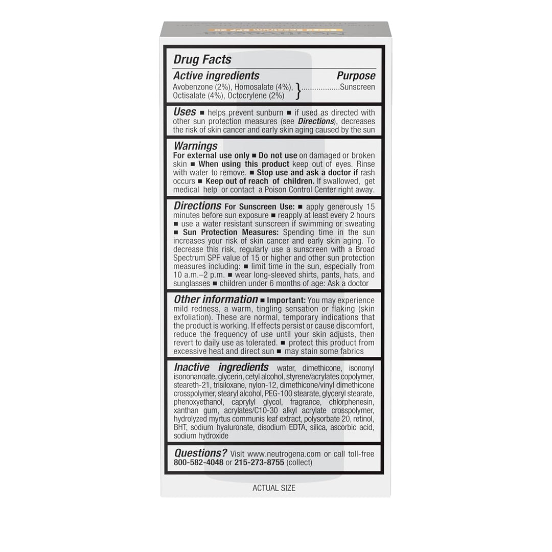 Neutrogena - Crema hidratante antiarrugas Rapid Wrinkle Repair Reti...