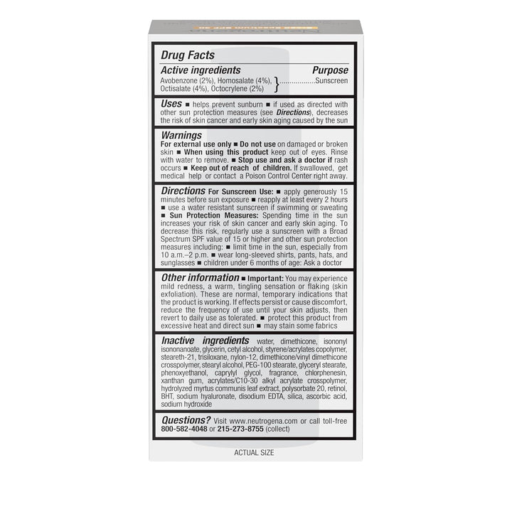 Neutrogena - Crema hidratante antiarrugas Rapid Wrinkle Repair Reti...