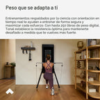 Tonal Sistema inteligente de gimnasio en casa 2: entrenamiento de fuerza alimentado por IA y máquina de cable inteligente con diseño montado en la pared, resistencia adaptativa de 250 libras