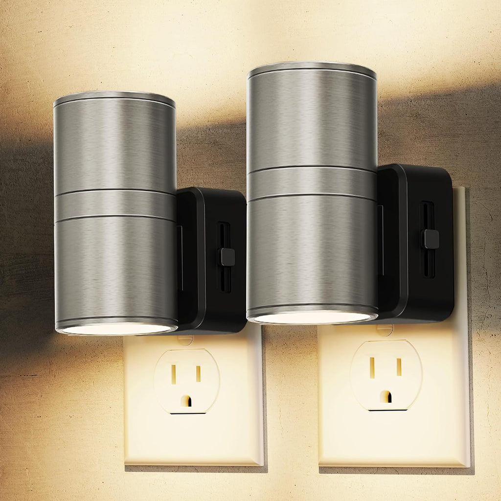 L LOHAS - Luz nocturna LED, luces nocturnas regulables enchufables la