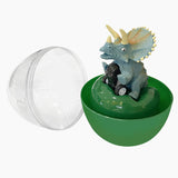 Paquete de 4 huevos jumbo con dinosaurio para tirar hacia