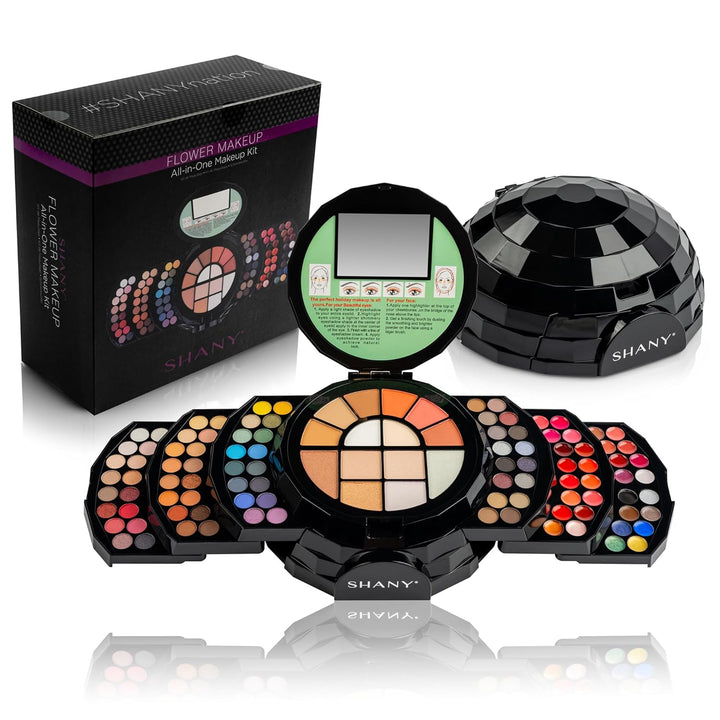 SHANY Juego de maquillaje todo en uno FLORES \u2013 Kit de maquilla...