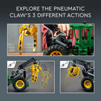 LEGO Technic John Deere 948L-II Skidder 42157 Kit avanzado de construcción de juguete de tractor para niños de 11 años en adelante, regalo para niños que aman la ingeniería y los vehículos agrícolas