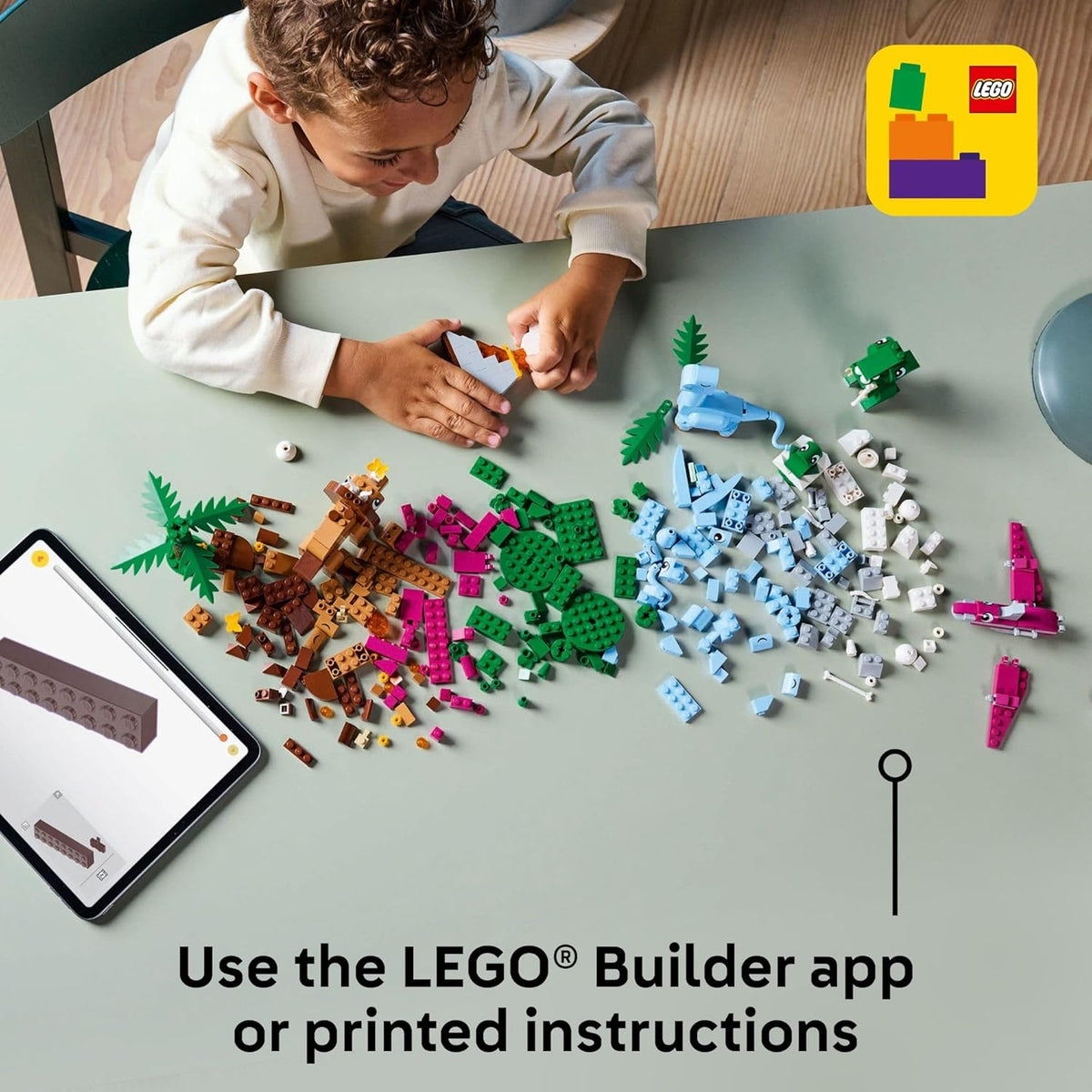 LEGO Juguete clásico de dinosaurios creativos juguete de