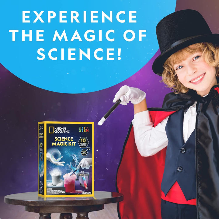 NATIONAL GEOGRAPHIC - Juego de química mágica - Kit de