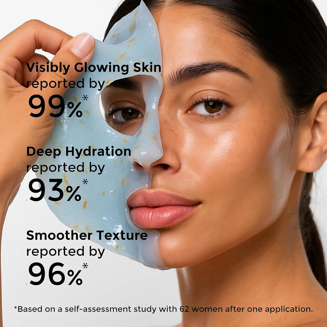 GEMSKIN Mascarilla de gelatina para tratamientos faciales despegabl...