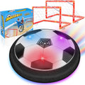 Balón de fútbol LED Hover, juego de fútbol flotante con 2 porterías, juego de fútbol interior para niños y niñas, regalos de cumpleaños para niños pequeños, juguetes regalos para edades de 3 a 12 años