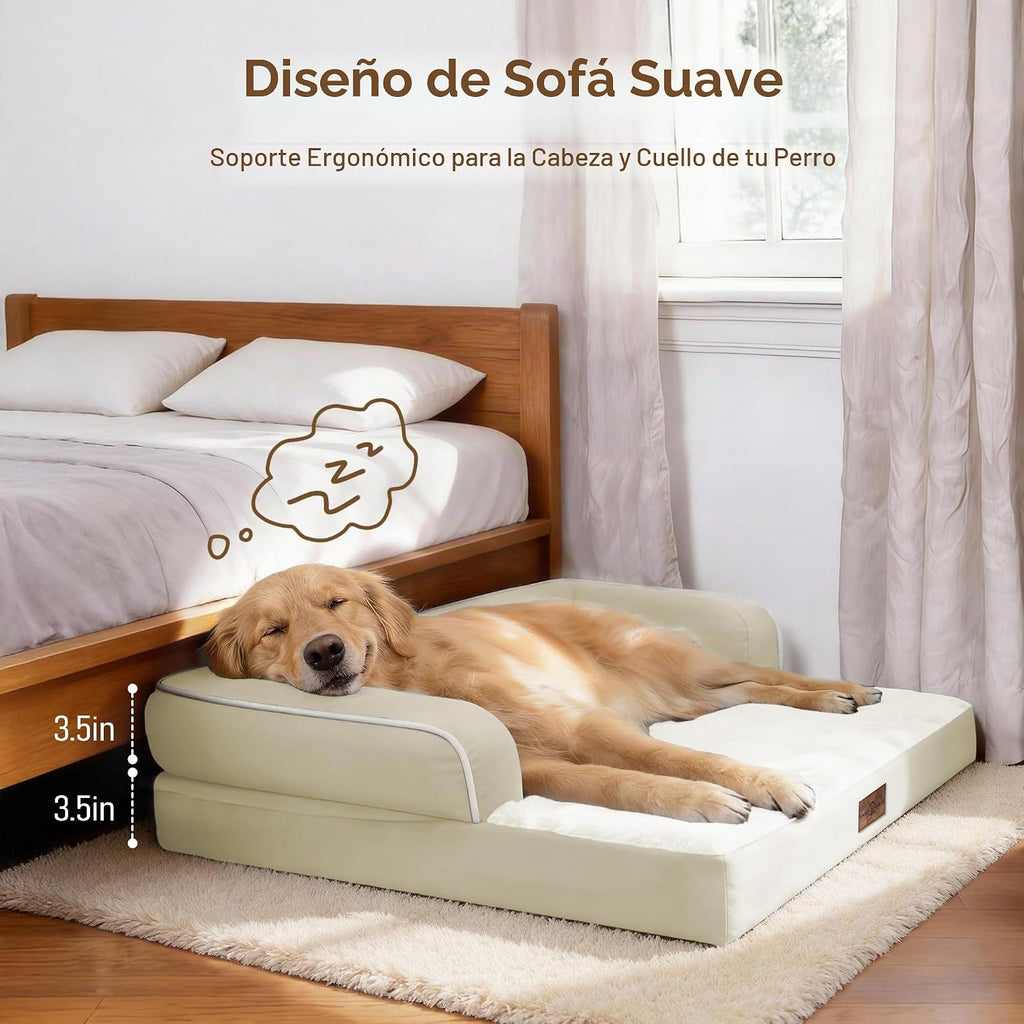 Comfort Expression Cama lavable con cojín para perros medianos a grandes