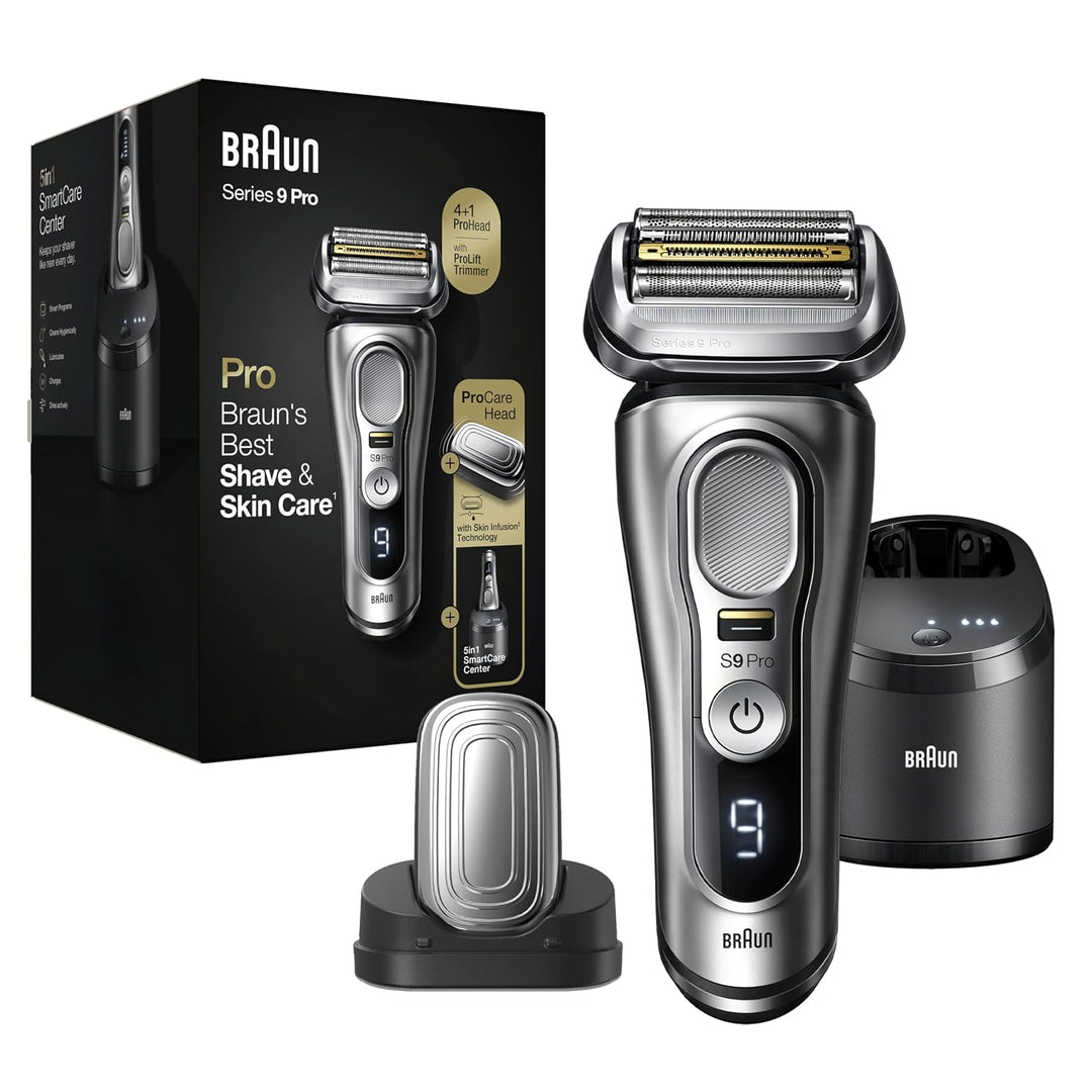 Braun Series 9 Pro 9487cc Afeitadora eléctrica para hombre, para us...