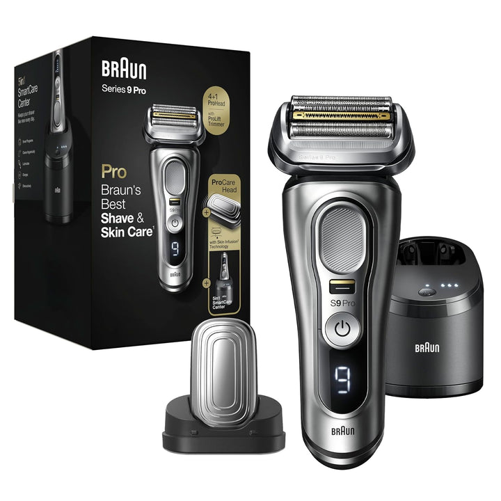 Braun Series 9 Pro 9487cc Afeitadora eléctrica para hombre, para us...