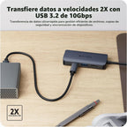 Hyper, 5785583, hub USB 3.2 de 4 puertos