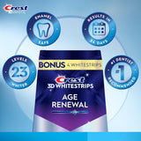 Kit de blanqueamiento dental Crest 3D Whitestrips Age Renewal \u201...