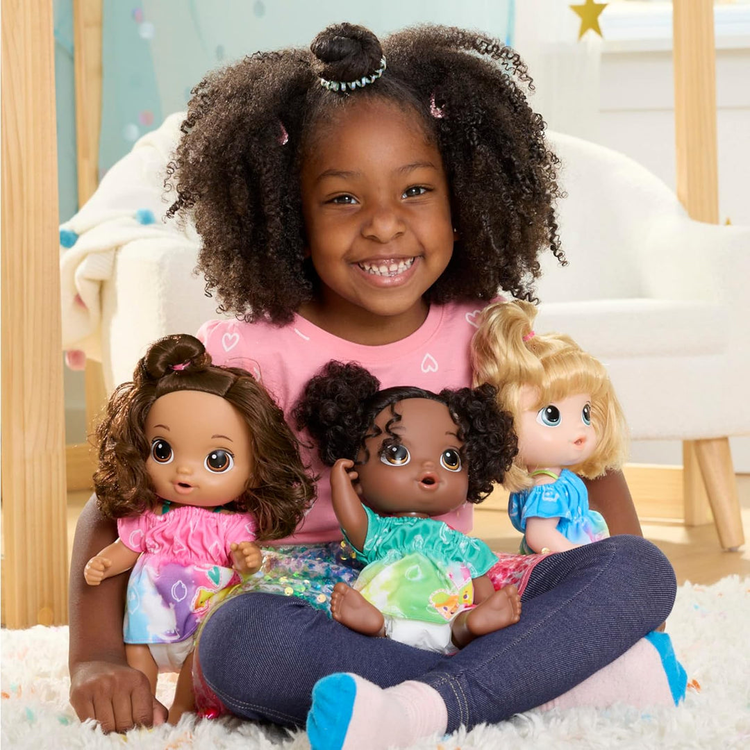 Muñeca Baby Alive Fruity Sips, manzana, juguetes para niñas de 3 añ...