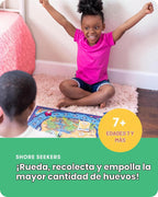 SimplyFun Shore Seekers - Un juego de mesa divertido e interactivo de matemáticas para niños - Practica habilidades de suma y multiplicación - Juego de matemáticas para niños, 2 a 7 jugadores, edades