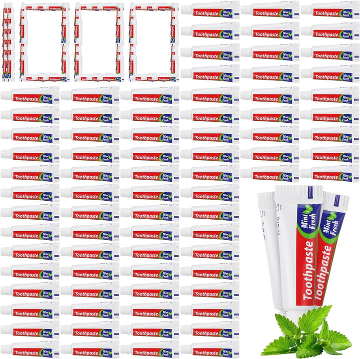 Dimsile 1000 piezas de pasta de dientes a granel de menta regular l...