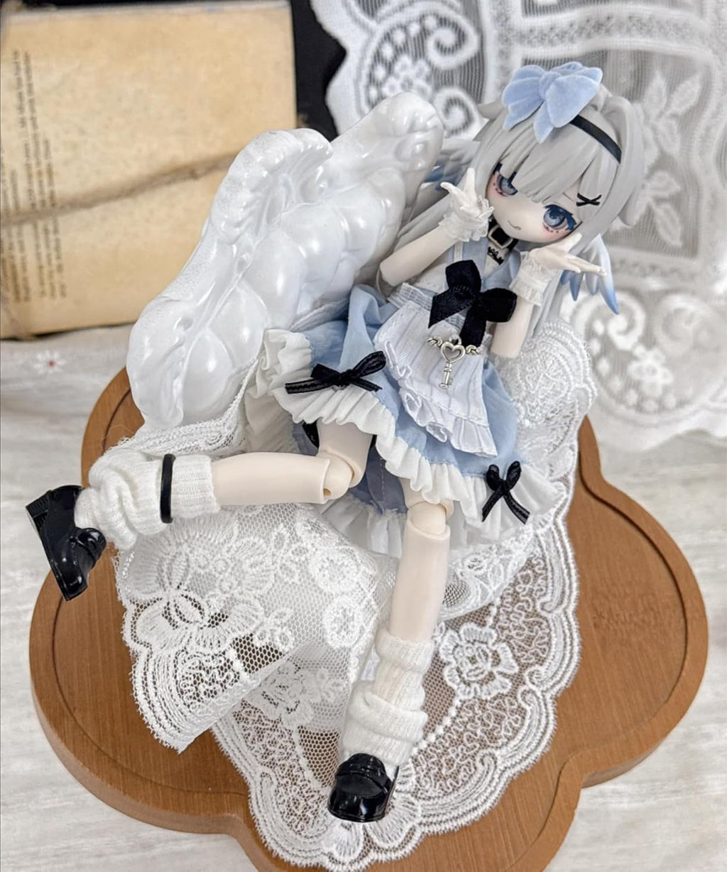 CALEMBOU Caja ciega BJD de 1/8, Meki Oblivion's Luminaria Series Muñeca decorativa articulada con bola, figura articulada de vestir, modelo coleccionable para cumpleaños, 1 caja al azar