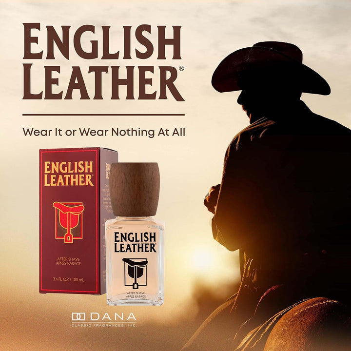 Cuero inglés de Dana para hombre. Para después del afeitado, 3,4 onzas