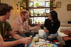CATAN Juego de mesa + paquete de expansión de 5 a 6 jugadores, juego de estrategia para familias y adultos, establecimiento de construcción comercial, juego de fiesta de conteo de jugadores extendido