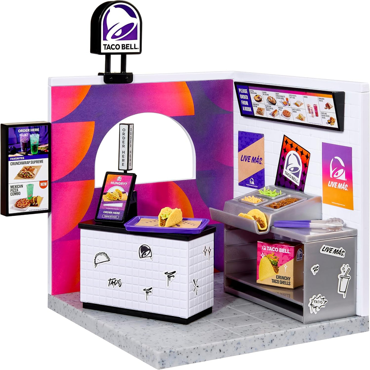 MGA's Miniverse Make It Mini Taco Bell Restaurante