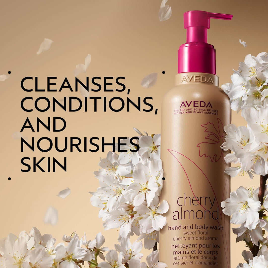 Aveda Cherry Almond Hand &amp; Body Wash |with Sweet Almond Oil, Ch...