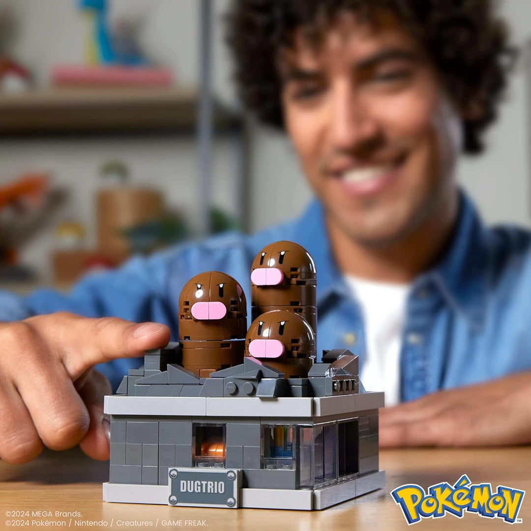 MEGA - Juego de juguetes de construcción de Pokémon mini
