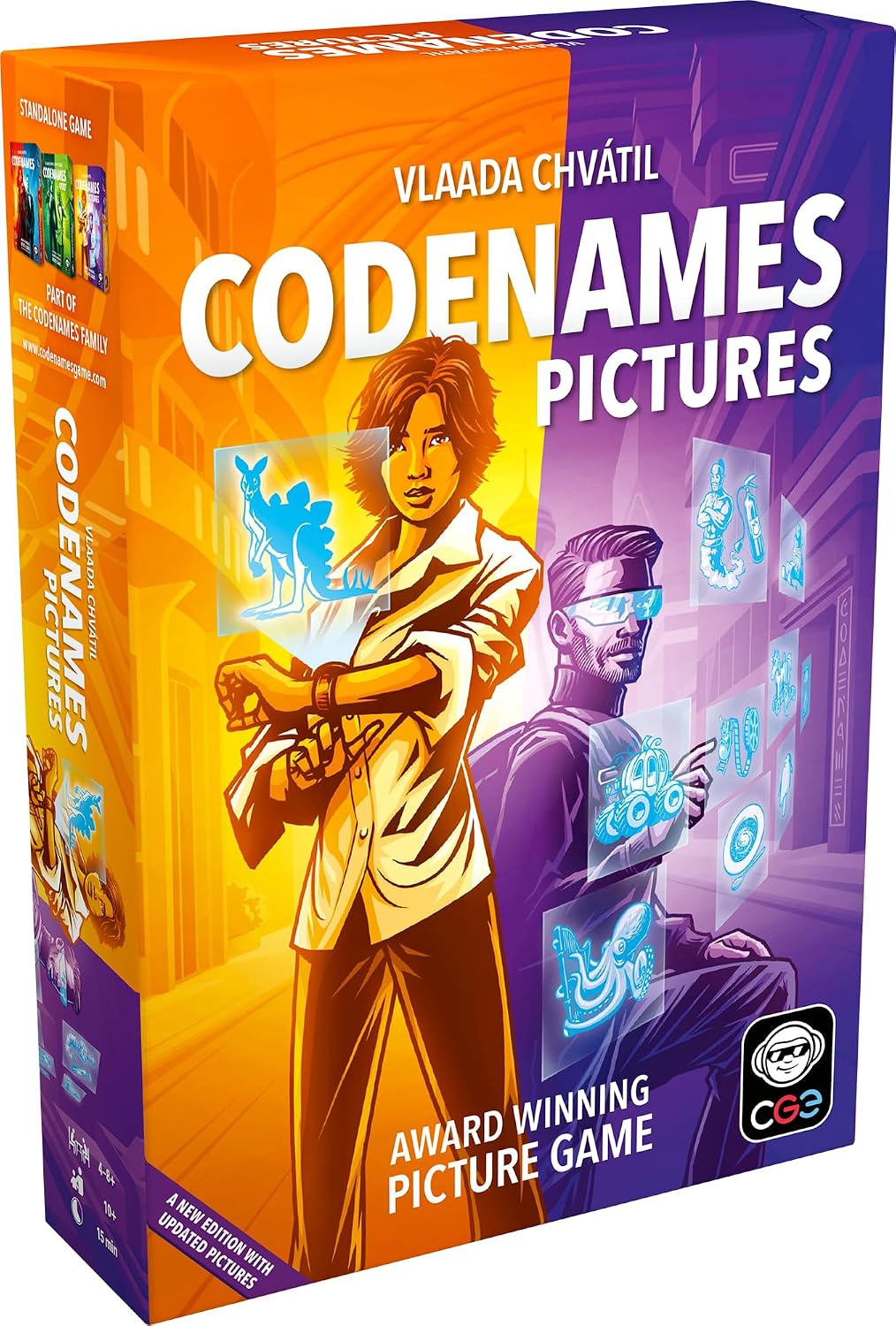CGE Codenames: Pictures Board Game (2nd Edition)