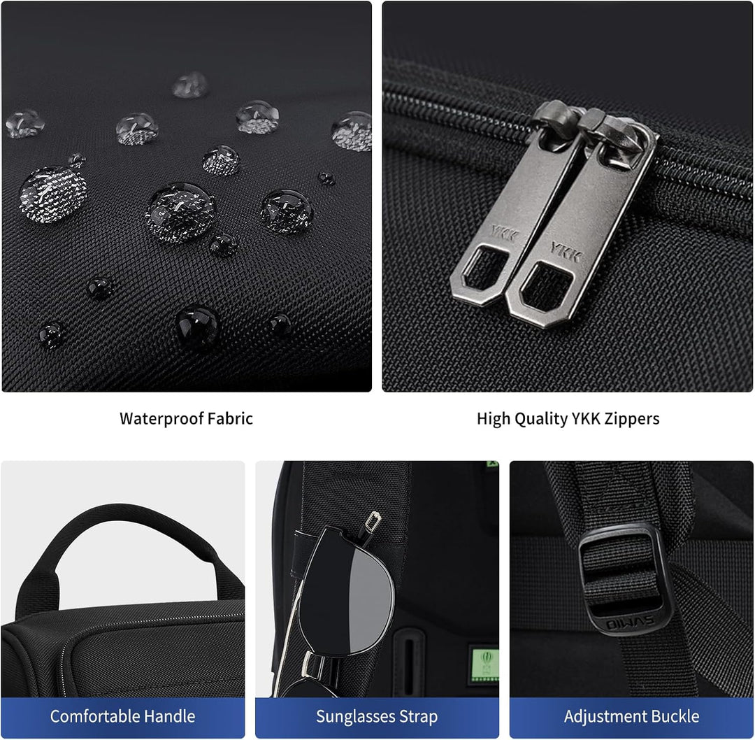 OIWAS Mochila con compartimento para laptop, mochila para laptop de...