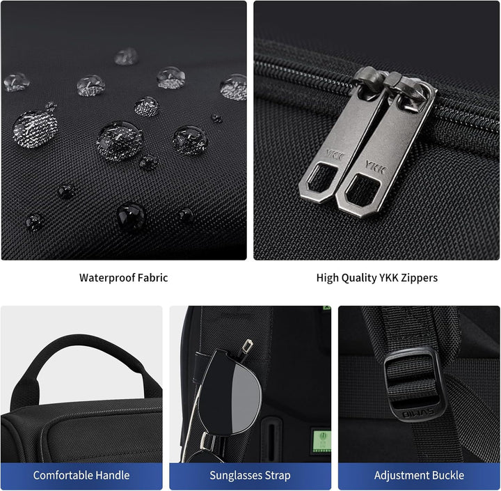 OIWAS Mochila con compartimento para laptop, mochila para laptop de...