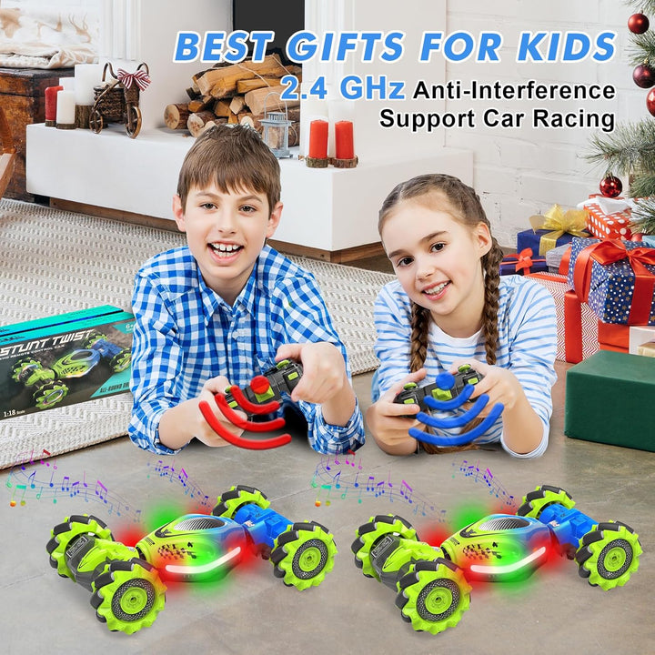 Fosgoit Coche RC con Sensor Gestual, RC de Acrobacias con Sensor Ge...