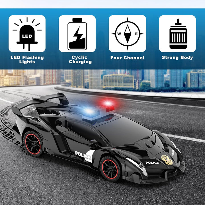 FDJ - Auto a control remoto que se transforma en robot, transformac...