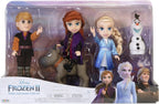 Disney Frozen 2 Set de Regalo de Muñecas Pequeñas - Incluye Elsa, Anna, Kristoff, Olaf y Sven! 6 pulgadas