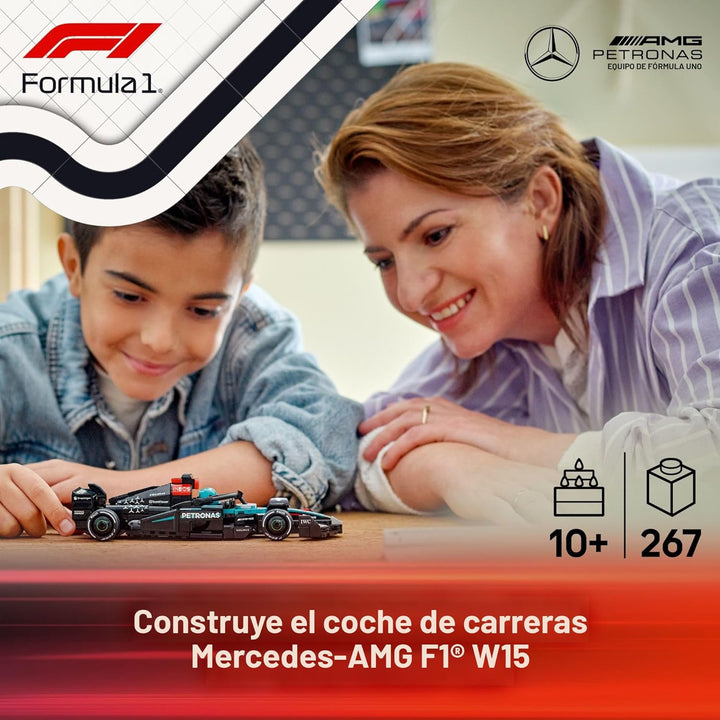 LEGO Speed Champions Mercedes-AMG F1 W15 - Juego de