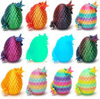 12 piezas de dragón impreso en 3D con huevo para rellenar cestas de Pascua, dinosaurios rellenos de huevos de Pascua, juguetes para ansiedad, Pascua, cumpleaños, decoraciones de Navidad de Pascua, regalos para niñas y niños (sin llavero)