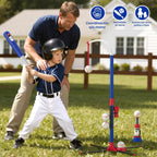 3-en-1 Baseball Set para Kids con Auto Pitching Machine