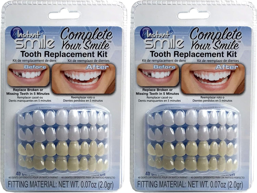 Instant Smile Complete su kit de reemplazo temporal de dientes de s...